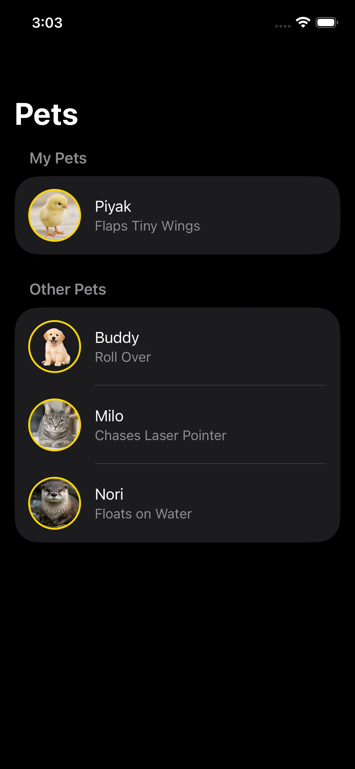 Dark mode